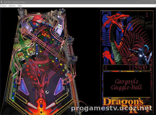 Маленькая версия картинки с игрой Dragon's Keep.