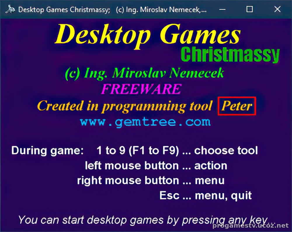 Desktop Games - Destroy Desktop Christmassy (Уничтожь свой рабочий стол  Рождество) - Игры - Каталог файлов - Pro-Games TV