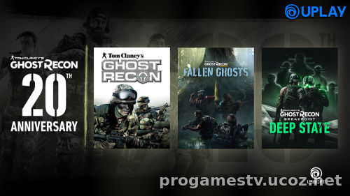 Бесплатная раздача в честь 20-летия серии Ghost Recon в Ubisoft Connect (Uplay)