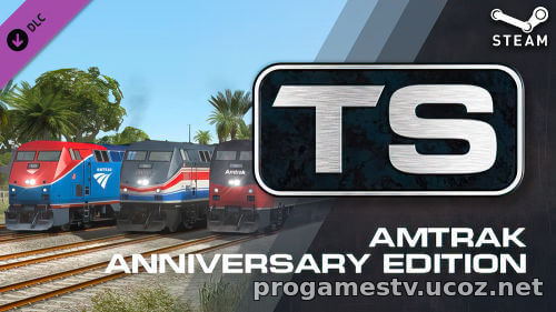 В STEAM можно забрать себе DLC для Train Simulator 2022 - Amtrak P42DC 50th Anniversary Collector’s Edition