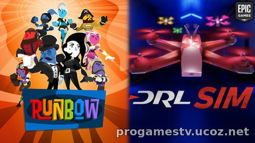 Runbow и The Drone Racing League Simulator отдают в Epic Games Store (EGS)