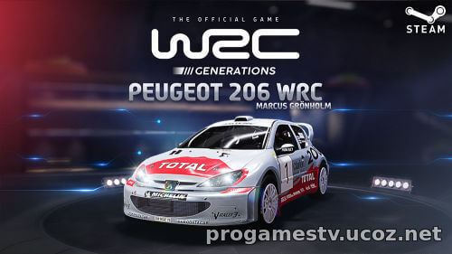 DLC «Peugeot 206 WRC 2002» для WRC Generations отдают в STEAM