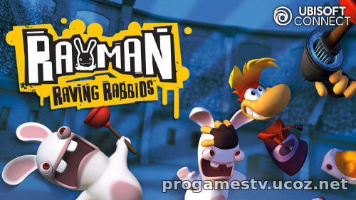 Игру про "бешеных кроликов" - Rayman Raving Rabbids, отдают в Ubisoft Connect