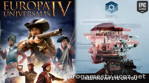 Europa Universalis IV и Orwell: Keeping an Eye on You отдают в Epic Games Store (EGS)