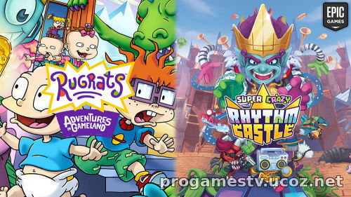 Платформер по мультику Ох уж эти детки! - Rugrats: Adventures in Gameland, и ритм-игру - Super Crazy Rhythm Castle, можно забрать в Epic Games Store (EGS)