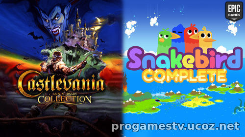 Сборник Castlevania Anniversary Collection и аркадную головоломку Snakebird Complete можно забрать в Epic Games Store (EGS)