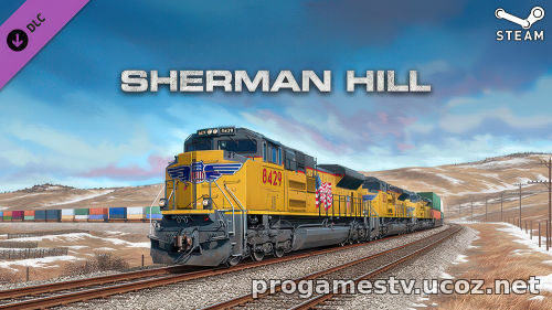DLC Sherman Hill: Cheyenne - Laramie Route Add-On для серии Train Sim World, можно забрать в STEAM