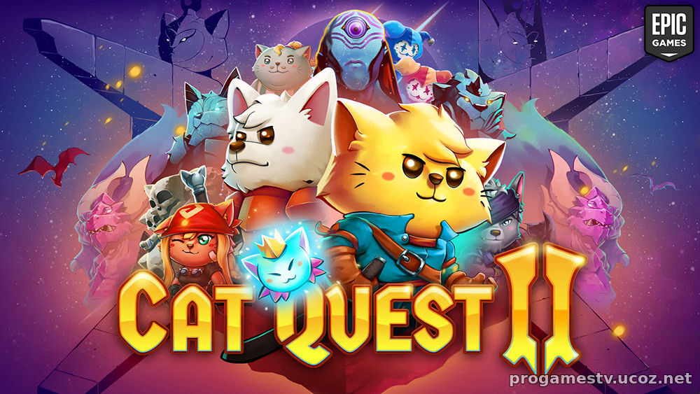 Сиквел РПГ про котов и собак - Cat Quest II, можно забрать в Epic Games Store (EGS)