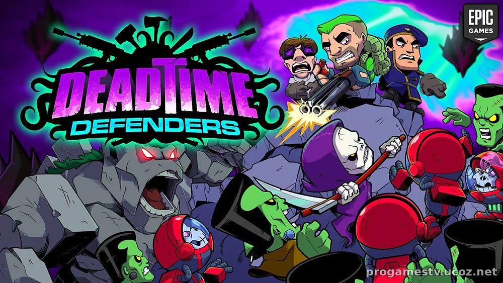2D looter shooter с элементами RPG - Deadtime Defenders, можно забрать в Epic Games Store (EGS)