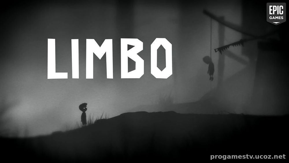 Платформер головоломку - Limbo, можно забрать в Epic Games Store (EGS)
