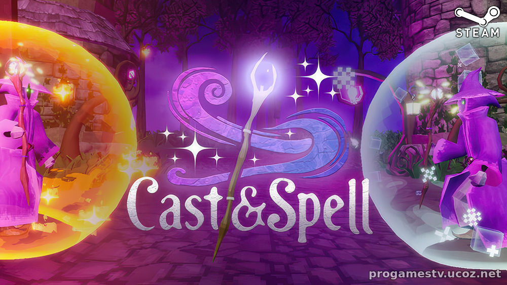 Экшн про магов творящих кооперативные заклинания - Cast & Spell, можно забрать в STEAM