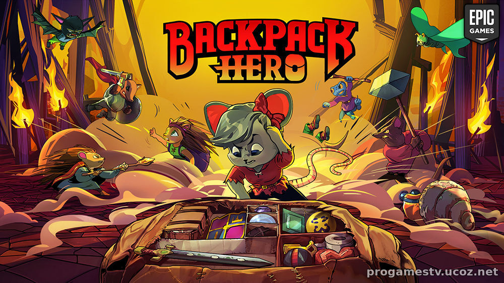 Пиксельную "рогалик" рпг - Backpack Hero, можно забрать в Epic Games Store (EGS)