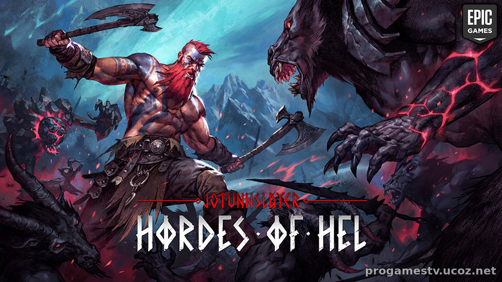 Экшен-рогалик с видом сверху — Jotunnslayer: Hordes of Hel, можно бесплатно забрать в Epic Games Store (EGS)